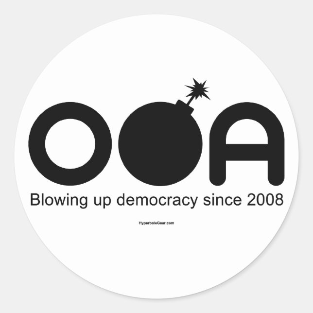 O-BOMB-A Stickers (Front)