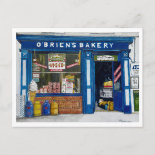 O´Brien`s Bakery Postcard