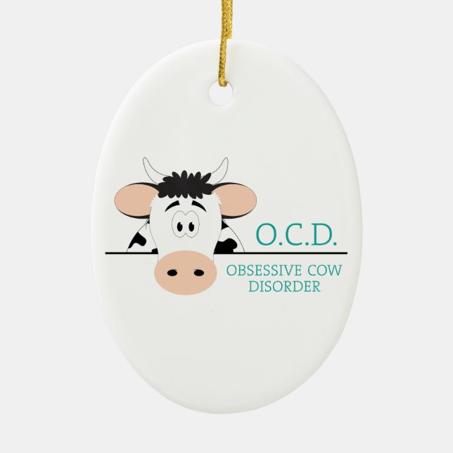 O.C.D. CERAMIC ORNAMENT (Front)