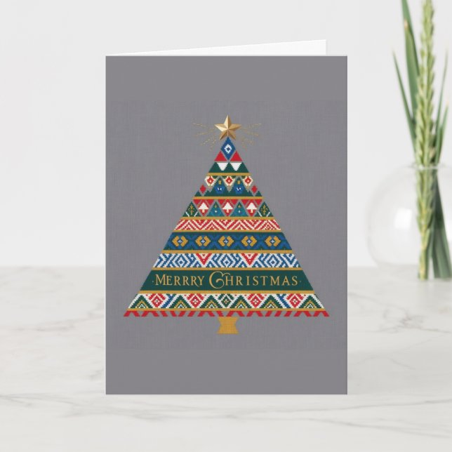 O Christmas Tree Holiday Card (Front)