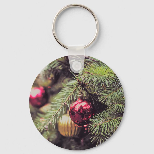 O Christmas Tree Keychain (Front)