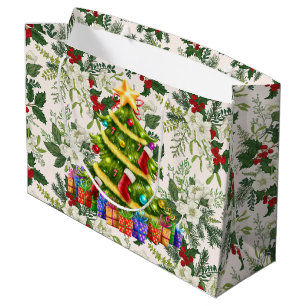 O Christmas Tree Large Gift Bag