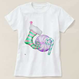 O Christmas Whimsey Folk Art T-Shirt