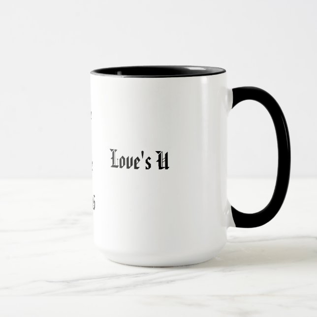 O comment j'aime la tasse de café de Jésus (Droite)