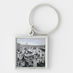 O' Connell Bridge and the River Liffey, Dublin Keychain