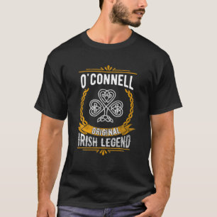 O Connell Irish Name Shirt Vintage Ireland Family 