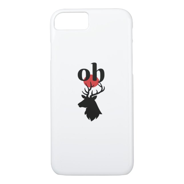 O Dear O Dear Red Artistic Expression  Case-Mate iPhone Case (Back)
