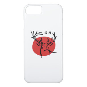 O Dear O Dear Red Retro Classic Design  Case-Mate iPhone Case