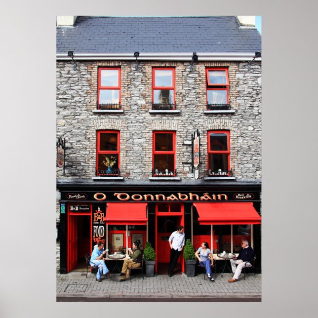O Donnabhain's Irish Bar Poster (Front)
