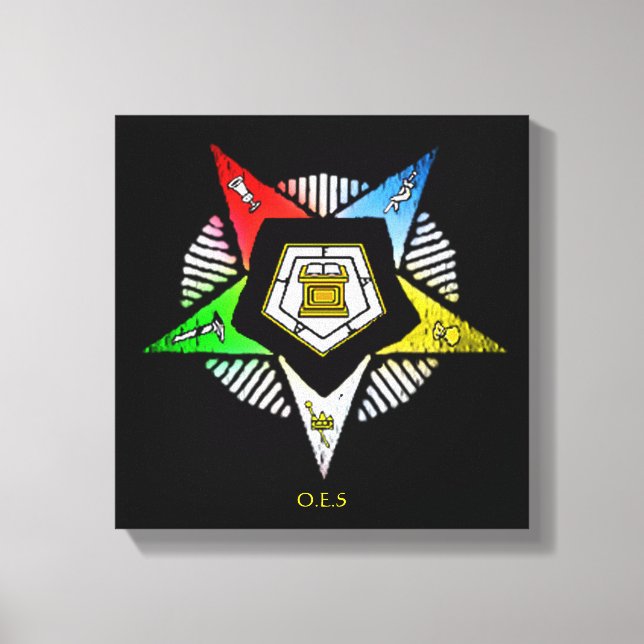 O.E.S~ CANVAS PRINT (Front)