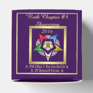 O.E.S~ (Customized) Favor Box