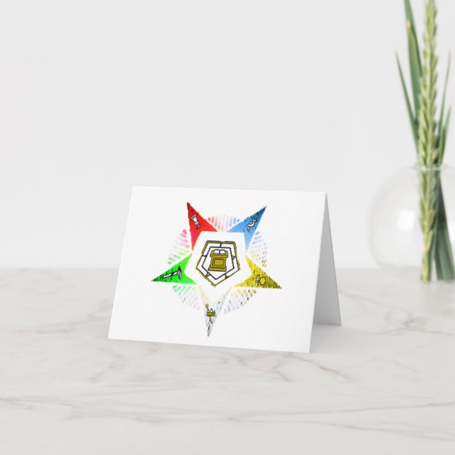 O.E.S~ HOLIDAY CARD (Front)