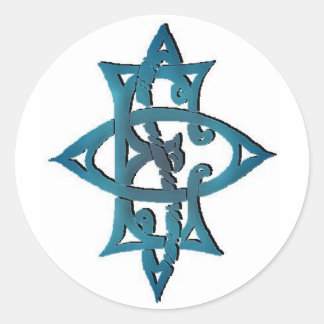 O.E.S. (Steel Blue Tattoo) Emblem Sticker