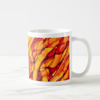 O est pour la tasse orange d'art d'alphabet