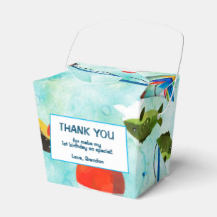 O-fish-ally gone fishing little fisherman birthday favor box