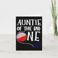 O-fish-ally One Auntie Of The Big One Birthday Boy