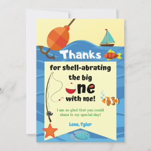 O-Fish-ally One Carte de remerciements