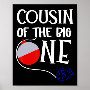 O-fish-ally One Cousin Of The Big One Birthday Boy Poster