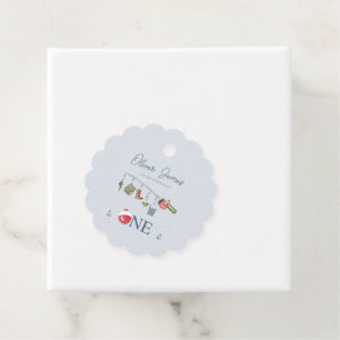 O-fish-ally one fishing 1st boy birthday favour tags
