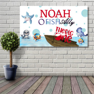 O-fish-ally One, Fishing For the Big One Banner