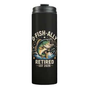 O-Fish-Ally Retired 2026 Fisherman Fishing Thermal Tumbler