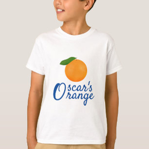 O For Orange and Initial O T-Shirt
