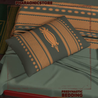 O God Crocodile Predynastic Egypt Pillowcase