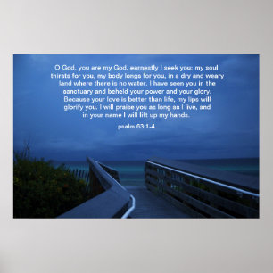 O GOD, YOU ARE MY GOD POSTER