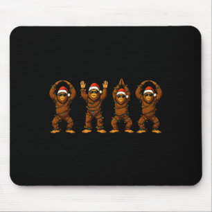 O-h-i-o Funny Bigfoot Ohio Vintage And Sasquatch C Mouse Pad
