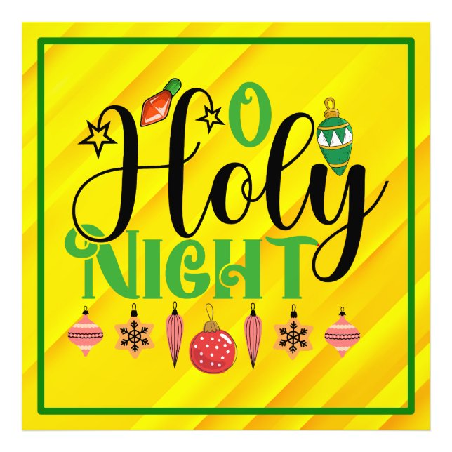 O Holy Night-84603 Photo Print (Front)