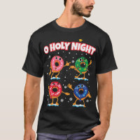 O Holy Night Funny Christmas Donut Pun Gift Xmas a