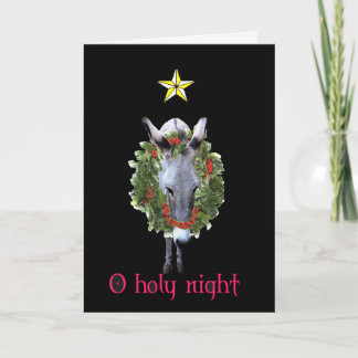 O HOLY NIGHT HOLIDAY CARD