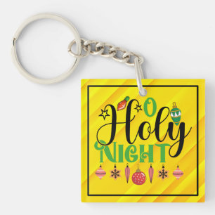O Holy Night Keychain