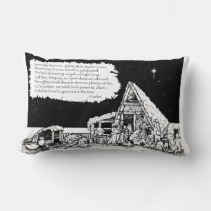 O Holy Night Lumbar Pillow