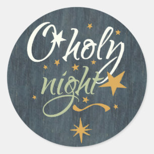 O Holy Night sticker