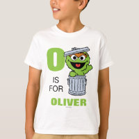 O is for Oscar the Grouch | Add Your Name