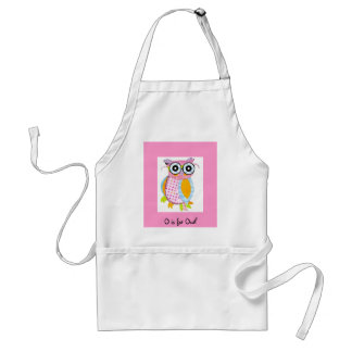 O is for Owl Standard Apron