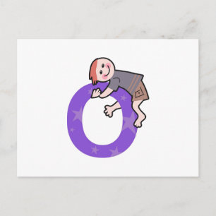 O is for.... postcard