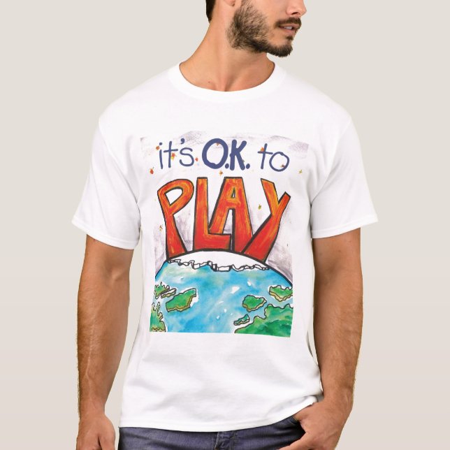 O.K. pour jouer le T-shirt des hommes (Devant)