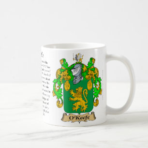 O’Keefe Family Coat of Arms Coffee Mug