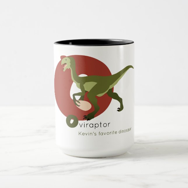 O like Oviraptor Mug (Center)