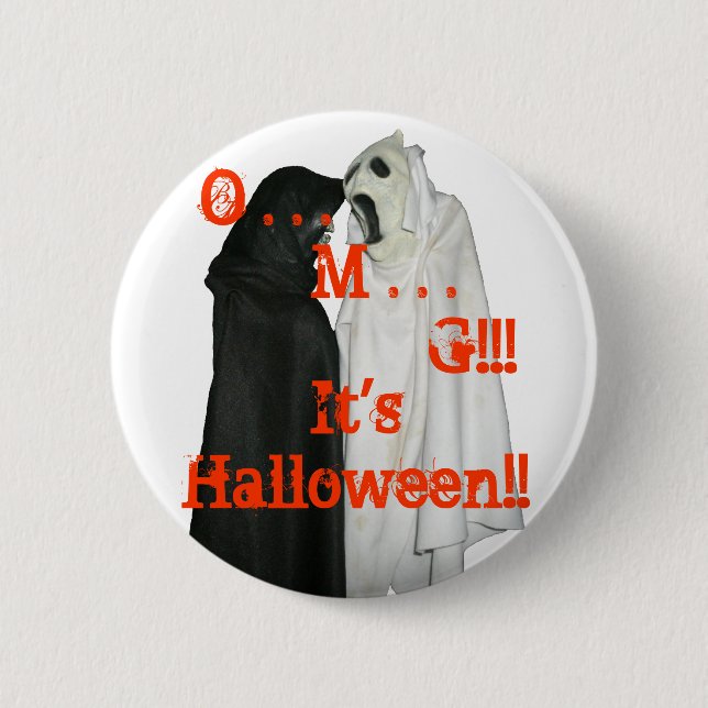 O . . . M . . . G! 2 INCH ROUND BUTTON (Front)
