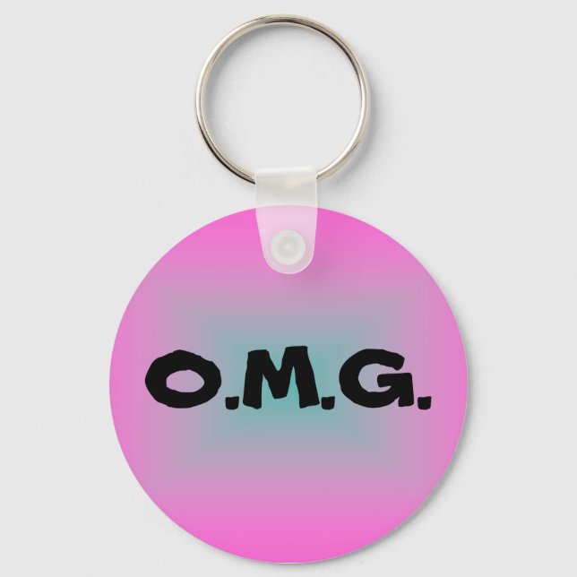 O.M.G. KEYCHAIN (Front)