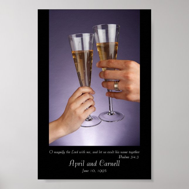 O magnify the Lord with me Poster (Front)