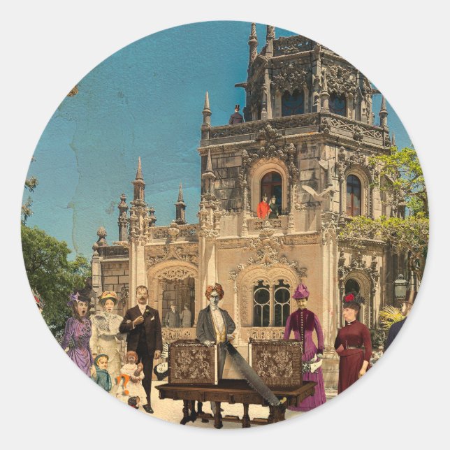 O Mago da Regaleira Classic Round Sticker (Front)
