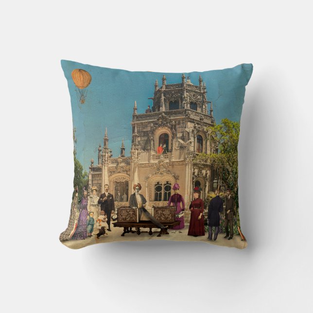 O Mago da Regaleira Throw Pillow (Front)