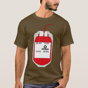 O Negative Blood Bag T-Shirt