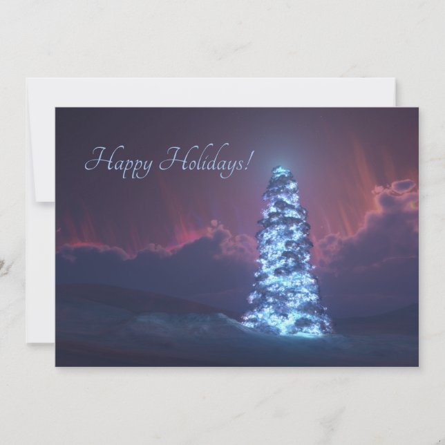 O Night Divine Christmas Card (Front)