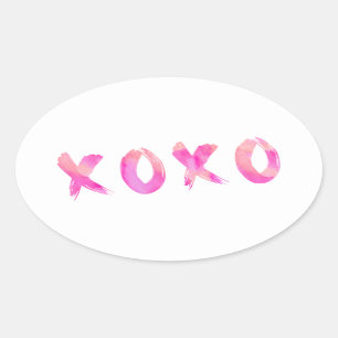 ✘o✘o oval sticker
