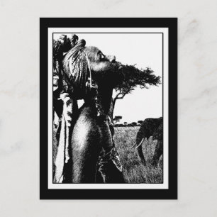 o Place Like Home Afrocentric Art  Postcard